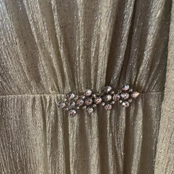 Scarlett Silver Dress for special occasions - Picture 2 of 6